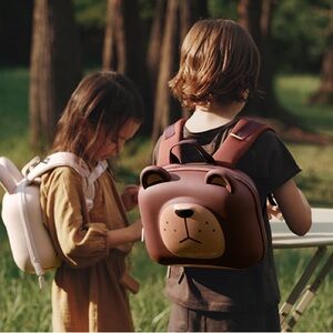 Zoyzoii Forest Series Brown Bear Kids Backpack